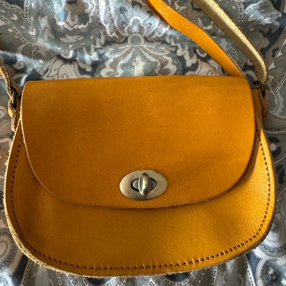 Genuine leather crossbody bag - Picture 2 of 4